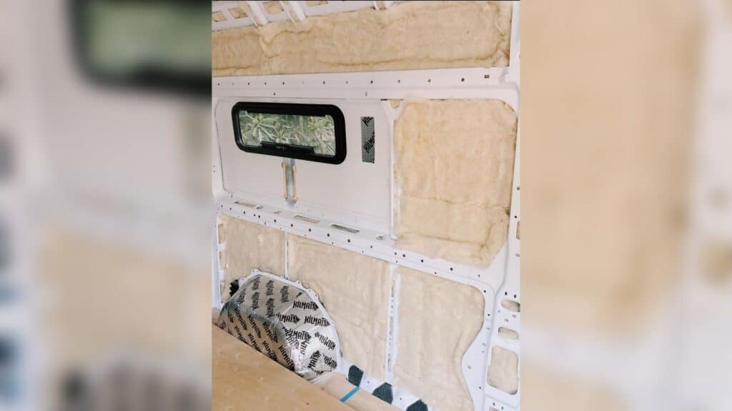 Havelock wool van insulation