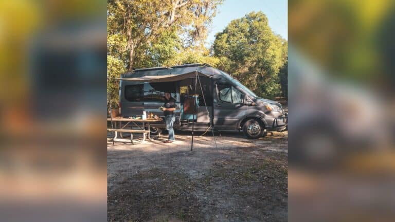 Best Campervan Awning & DIY Alternative For Less Than $100 - Nomadic ...